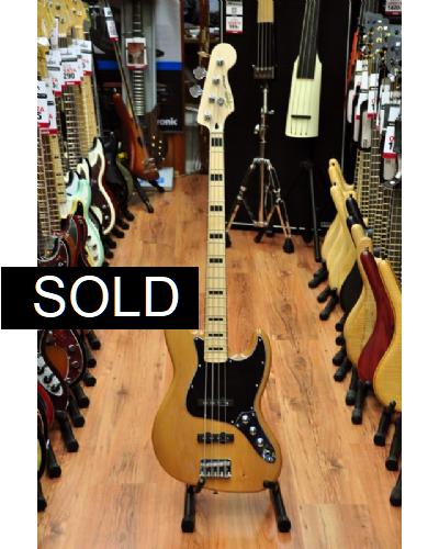 Squier Vintage Modified 70's Jazz Bass Natural